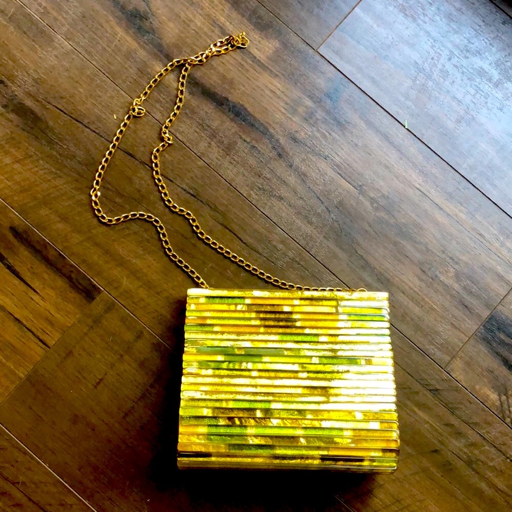 Liora Manne Couture clutch/shoulder bag